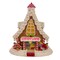KSA 11.5" Battery Operated Candyland Gingerbread House Tabletop Decoration